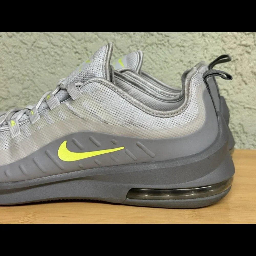 Size 12 - Nike Air Max‎ Axis GS Mens Gray Athletic Shoes Sneakers AA2146-010